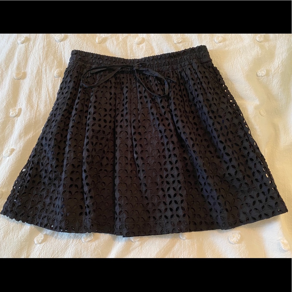 Black Madewell Mini Skirt
